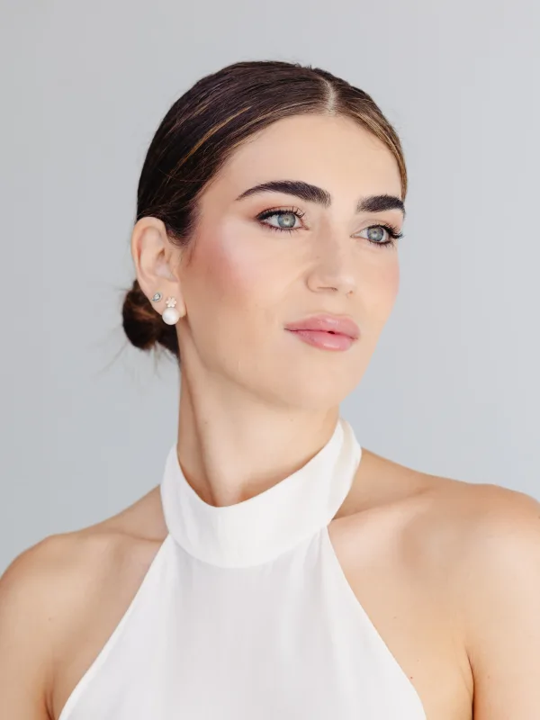 Maquillaje de novia natural y luminoso en Zaragoza — Laura Benítez maquilladora